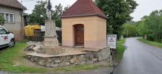 Oprava kapličky na Ptenském Dvorku