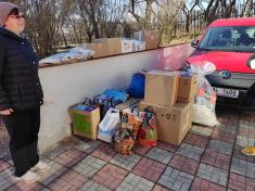 Materiální sbírka na pomoc uprchlíkům z Ukrajiny